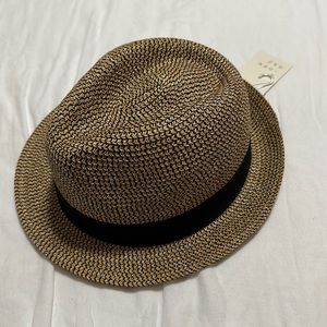 NWT a new day straw fedora hat